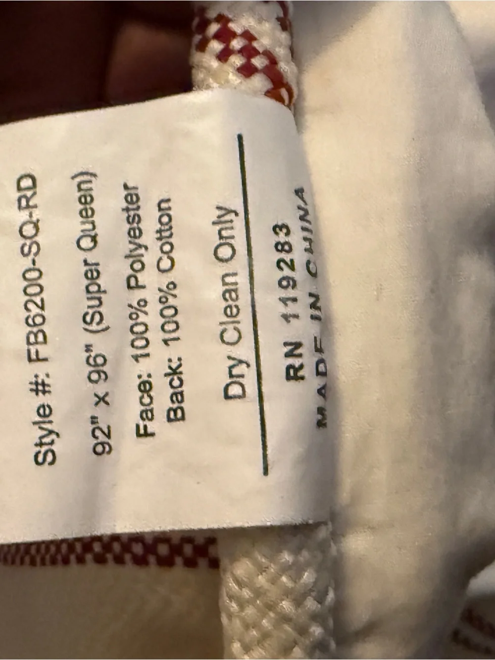 Prescott Duvet Cover and Bed Skirt Super Queen